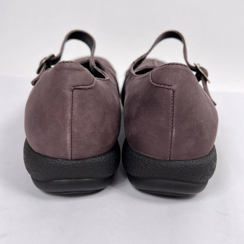 Dansko Brown Nubuck Leather Round Toe Mary Jane Comfort Shoes Size 41 US 10.5 11 - Picture 6 of 12